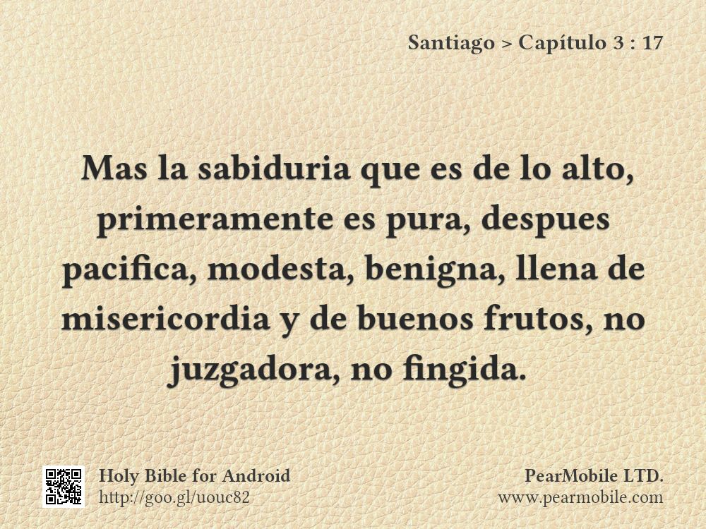 Santiago, Capítulo 3:17